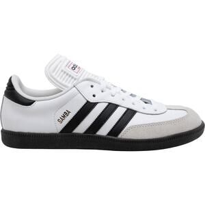 adidas Originals Samba Low Top Classic Shoes Cloud White/Black Men's Size 6.5